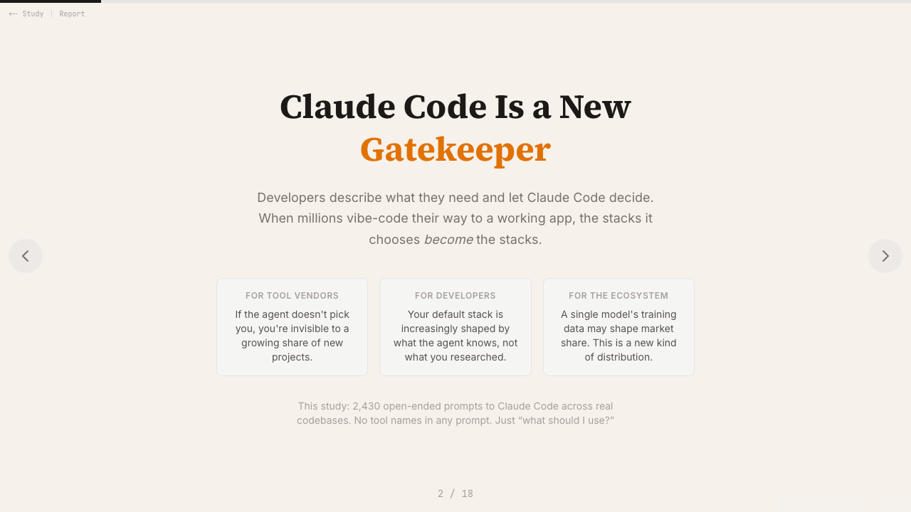 Claude Code 是新的守门人：对工具厂商、开发者、整个生态，影响将以前所未有的方式渗透